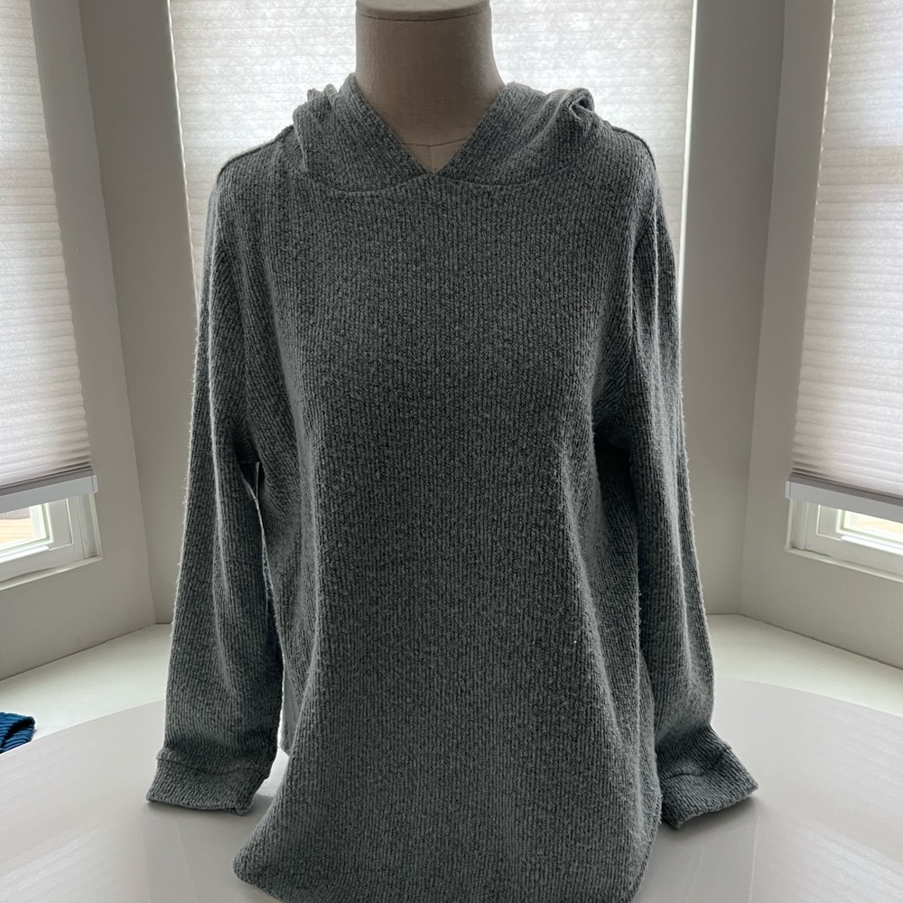 Cozy Mint Green Hooded Sweater